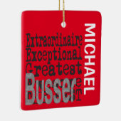Busser Extraordinaire CUSTOM Keramisch Ornament (Rechts)