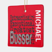 Busser Extraordinaire CUSTOM Keramisch Ornament (Links)