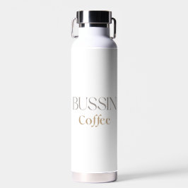 Bussin Coffee, Leuk Caffeine Liefhebber Cadeau Waterfles