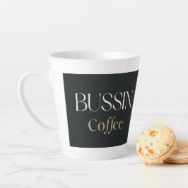 Bussin Coffee, trendy grappig cadeau voor koffieli Latte Mok