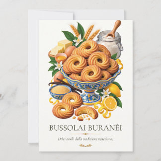Bussolai Buranèi – Klassiek Italiaans Dessert Kaart