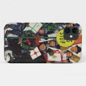 Busstop voor Kerstmis Case-Mate iPhone Case (Achterkant (horizontaal))