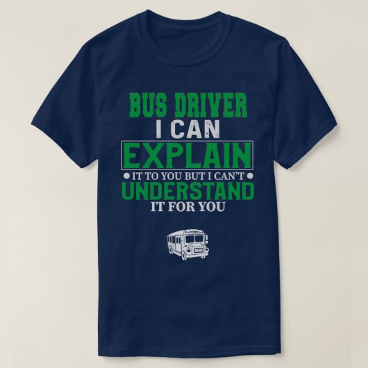Busstuurprogramma 30 t-shirt (Design voorkant)