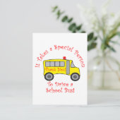 Busstuurprogramma Briefkaart (Staand voorkant)