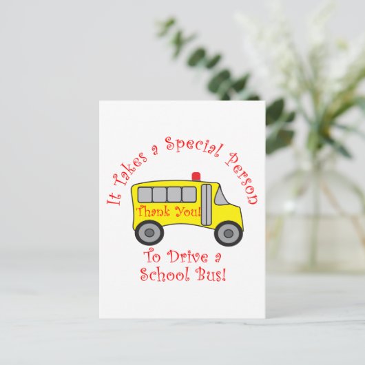 Busstuurprogramma Briefkaart (Staand voorkant)