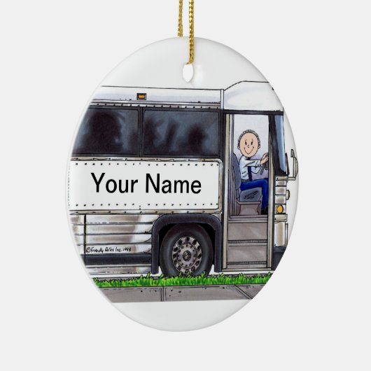 Busstuurprogramma - Mannelijk Keramisch Ornament (Rechts)