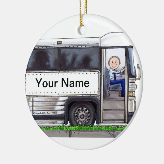 Busstuurprogramma - Mannelijk Keramisch Ornament (Links)