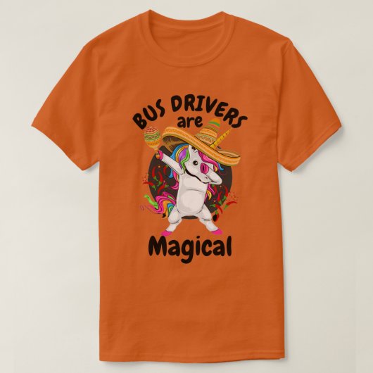 Busstuurprogramma's zijn magische busstuurprogramm t-shirt (Design voorkant)