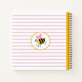 Bussy Bee A B C's Spiraal Notebook Notitieboek (Achterkant)