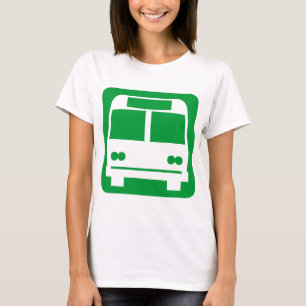 Bussymbool - Groen gras T-shirt
