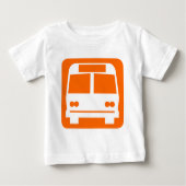 Bussymbool - Oranje (Voorkant)