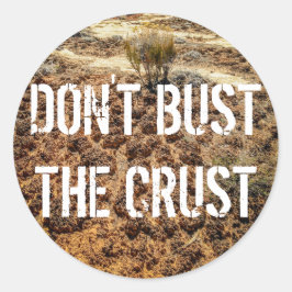 Bust de Crust-Cryptobiotic Soil Sticker niet
