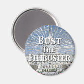 Bust de Filibuster Magneet (Voorkant / Achterkant)