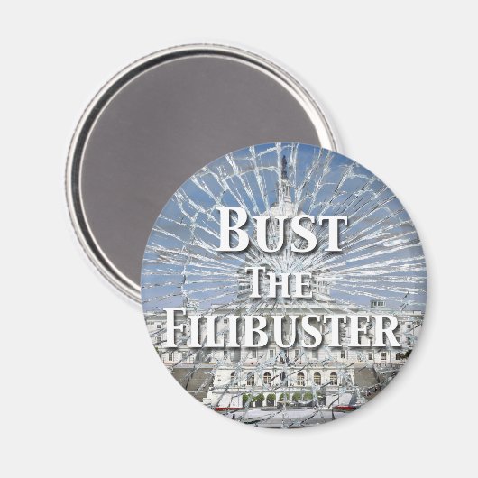 Bust de Filibuster Magneet (Voorkant / Achterkant)