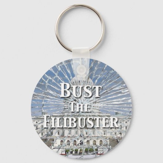 Bust de Filibuster Sleutelhanger (Voorkant)