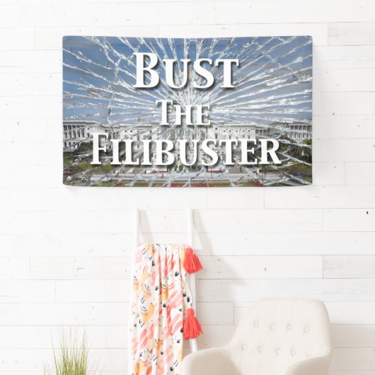 Bust de Filibuster Spandoek (Insitu)
