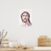 BUST OF CHRIST THE SAVIOUR by MICHELANGELO 2026 Poster (Keuken)