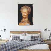 Bust of Johann Wolfgang von Goethe , 1831 Canvas Afdruk (Insitu (Slaapkamer))