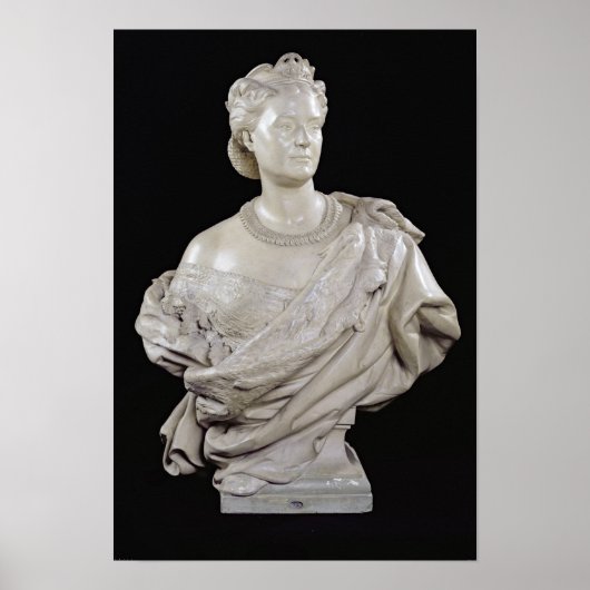 Bust of Princess Mathilde c.1862-63 Poster (Voorkant)