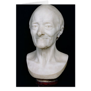 Bust of Voltaire zonder zijn pruik, 1778