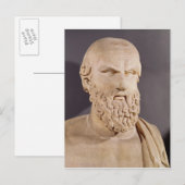 Bust van Aeschylus Briefkaart (Voorkant / Achterkant)