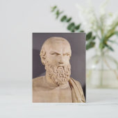 Bust van Aeschylus Briefkaart (Staand voorkant)