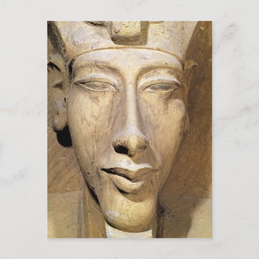 Bust van Amenophis IV uit de tempel van Amun Briefkaart (Voorkant)