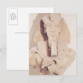 Bust van Amenophis IV uit de tempel van Amun Briefkaart (Voorkant / Achterkant)