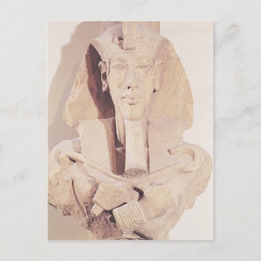 Bust van Amenophis IV uit de tempel van Amun Briefkaart (Voorkant)