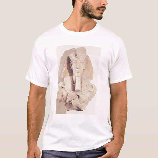 Bust van Amenophis IV uit de tempel van Amun T-shirt (Voorkant)