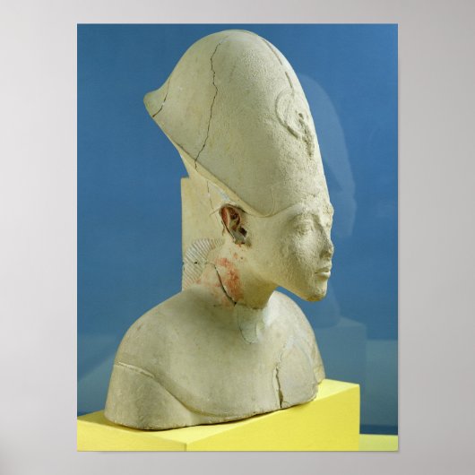 Bust van Amenophis IV van Tell el-Amarna Poster (Voorkant)