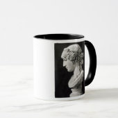 Bust van Antinous genaamd 'Antinous Mondragone' Mok (Voorkant rechts)