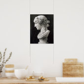 Bust van Antinous genaamd 'Antinous Mondragone' Poster (Keuken)