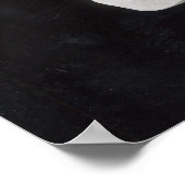 Bust van Antinous genaamd 'Antinous Mondragone' Poster (Hoek)