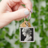 Bust van Antinous genaamd 'Antinous Mondragone' Sleutelhanger (Hand)