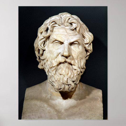 Bust van Antisthenes Poster (Voorkant)