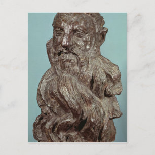 Bust van Auguste Rodin 1909 Briefkaart