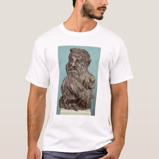Bust van Auguste Rodin 1909 T-shirt (Voorkant)