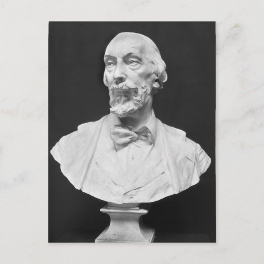 Bust van Auguste Vacquerie Briefkaart (Voorkant)