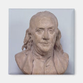 Bust van Benjamin Franklin 1778 Magneet (Voorkant)