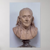 Bust van Benjamin Franklin 1778 Poster (Voorkant)