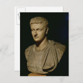 Bust van Caligula Briefkaart (Voorkant / Achterkant)