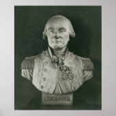 Bust van Charles de Coulomb Poster (Voorkant)