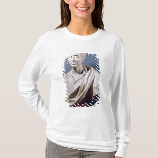 Bust van Charles de Secondat Baron de T-shirt (Voorkant)