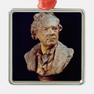 Bust van Christoph Wilibald von Gluck c.1775 Metalen Ornament