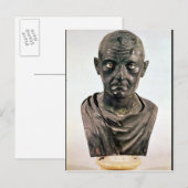 Bust van de Publius Cornelius Scipio "Afrianus" Briefkaart (Voorkant / Achterkant)