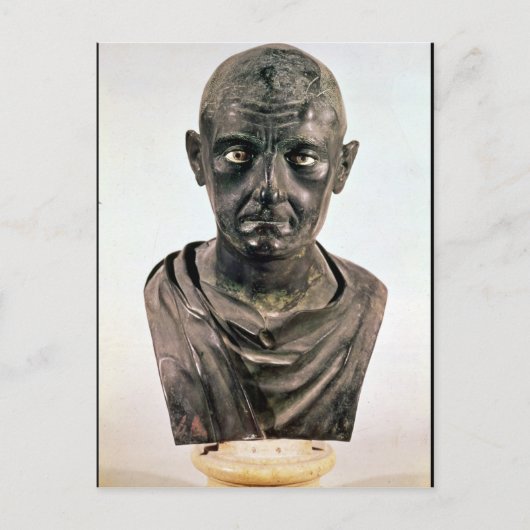 Bust van de Publius Cornelius Scipio "Afrianus" Briefkaart (Voorkant)