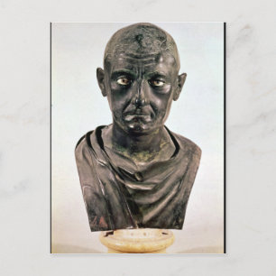 Bust van de Publius Cornelius Scipio "Afrianus" Briefkaart