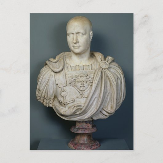 Bust van de Publius Cornelius Scipio "Afrianus" Briefkaart (Voorkant)