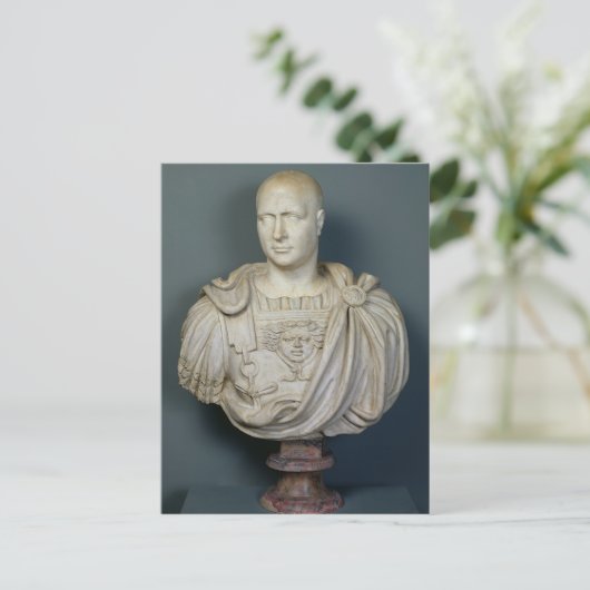 Bust van de Publius Cornelius Scipio "Afrianus" Briefkaart (Staand voorkant)